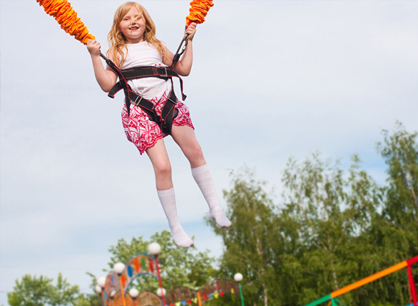 Girl on Eurobungy