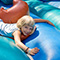 Girl on Bounce House